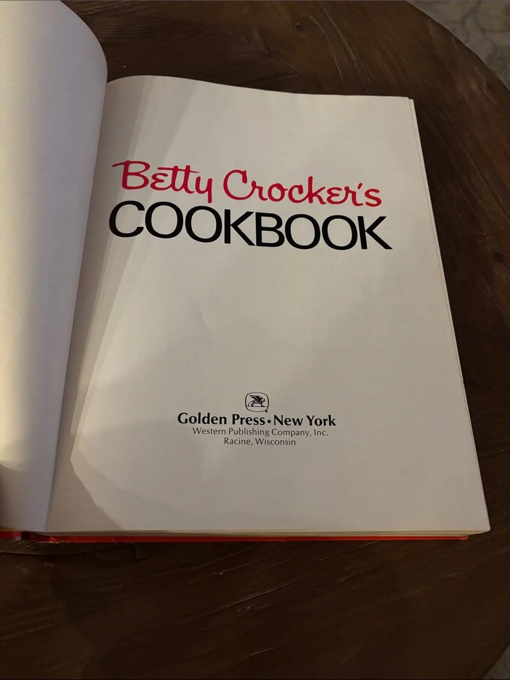 Betty Crocker's Cookbook 1969 First Printing Red Hardcover Pie Cover Vintage